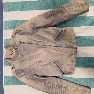 Black Swan Leather-like Jacket